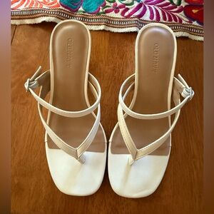 Old Navy Women's Cream Sandals